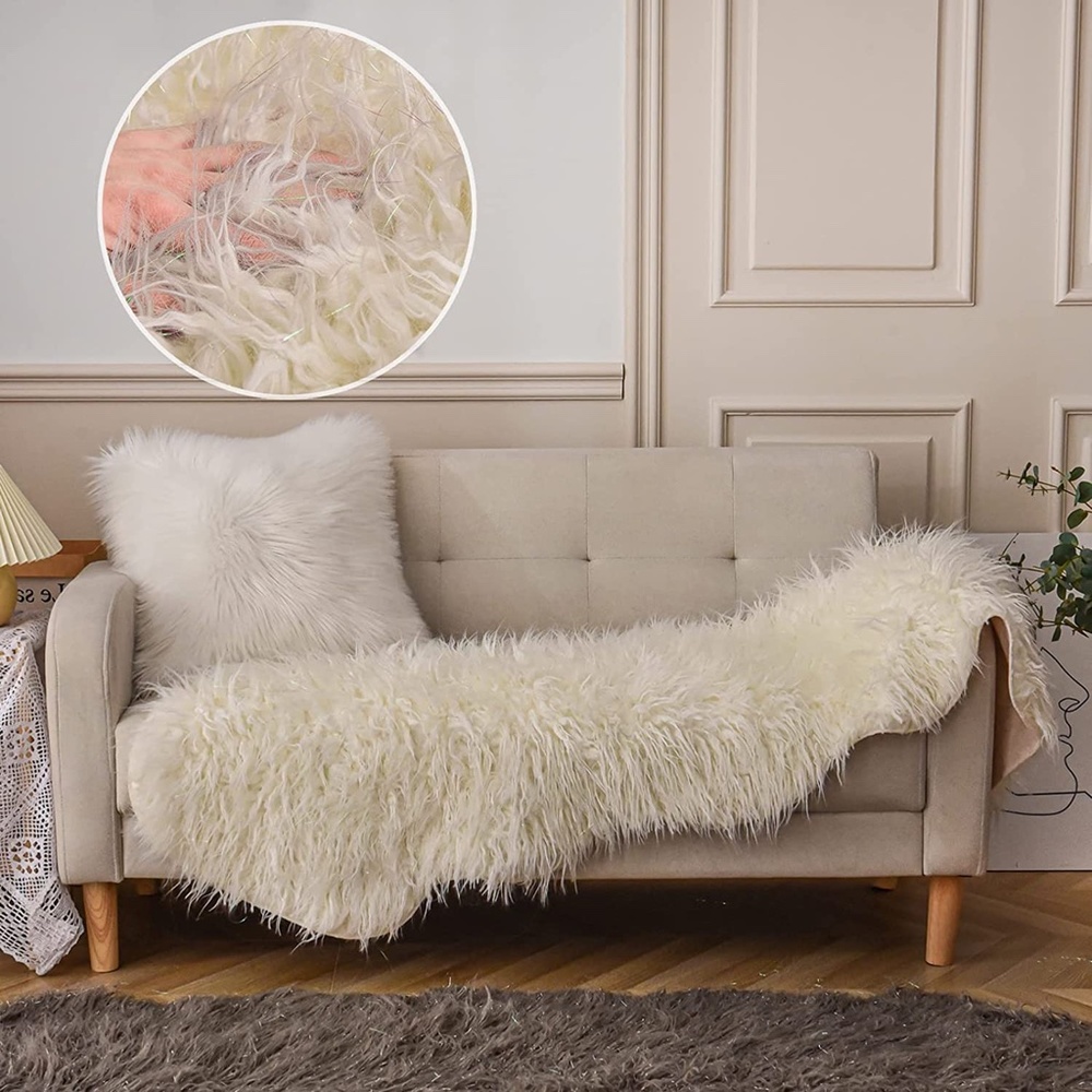 Shaggy Fluffy Decor Rug - Picture 4 of 14